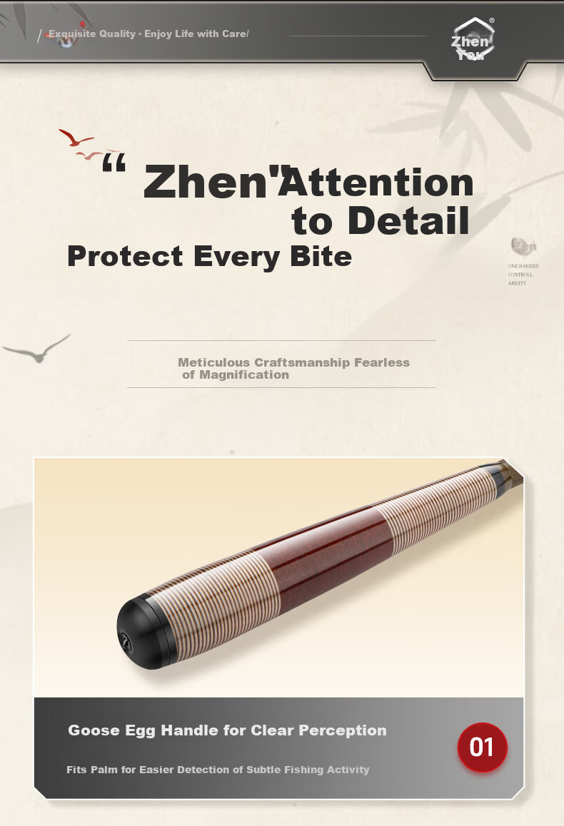 Grased Fishing Rod, Carbon Fiber Fishing Pole, Handheld Rod, Leisure Wild Fishing, Small Platform Fishing Pole, Crucian Carp Short Section Stream Rod, Zen Style, 3.6 Meters 15