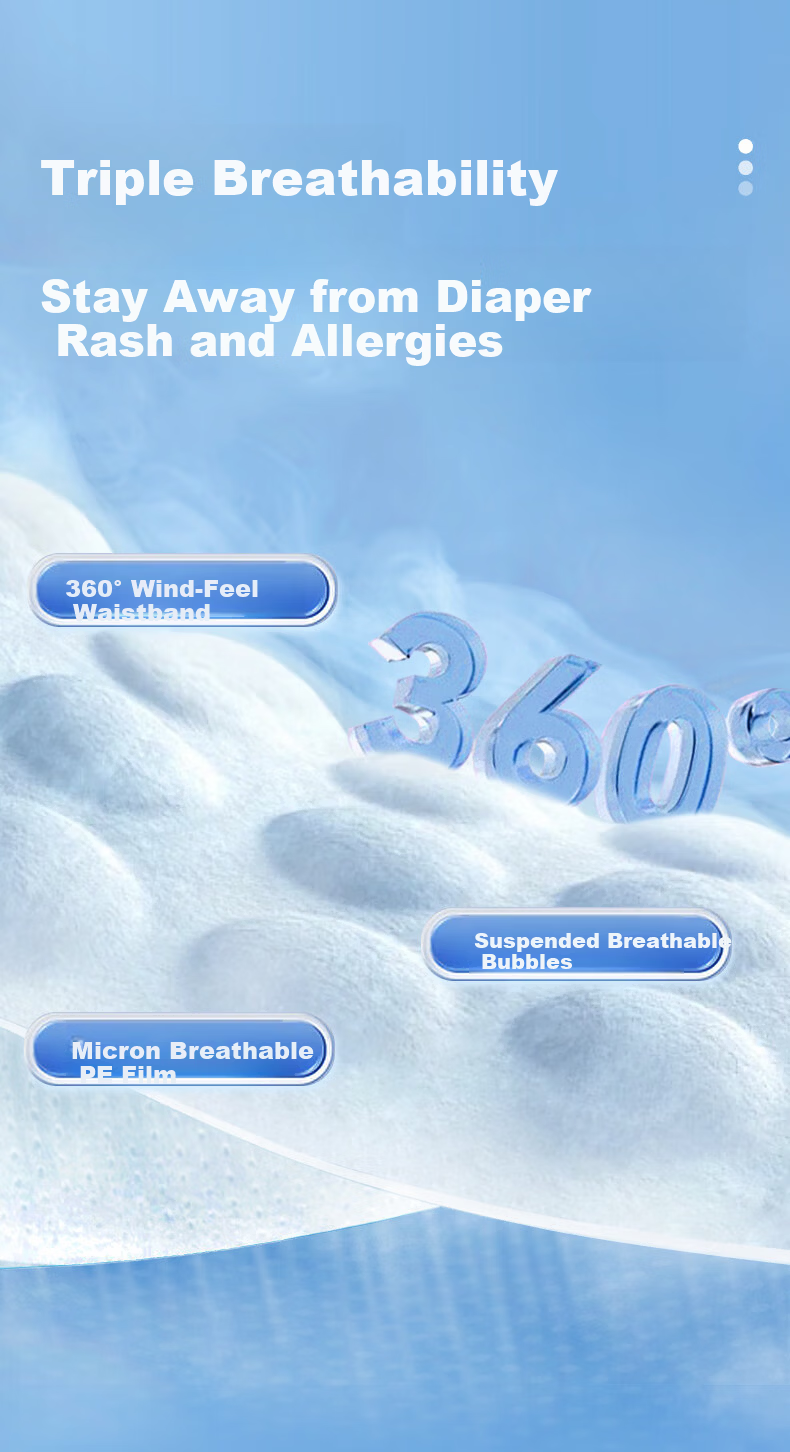 COCO Absorbent Deodorizing Antibacterial Adult Pull-Up Diapers L10 Pieces Hip Circumference 95-120cm Underwear Style Diapers 6