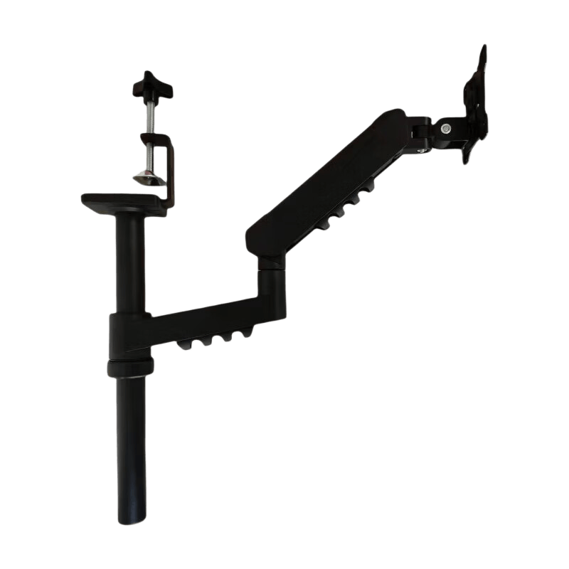 Jingxuan JD Own Brand Inverted Monitor Stand Gaming Mechanical Arm Computer Desk Clamp Punching Screen Riser Stand Compatible with 17-32 Inch