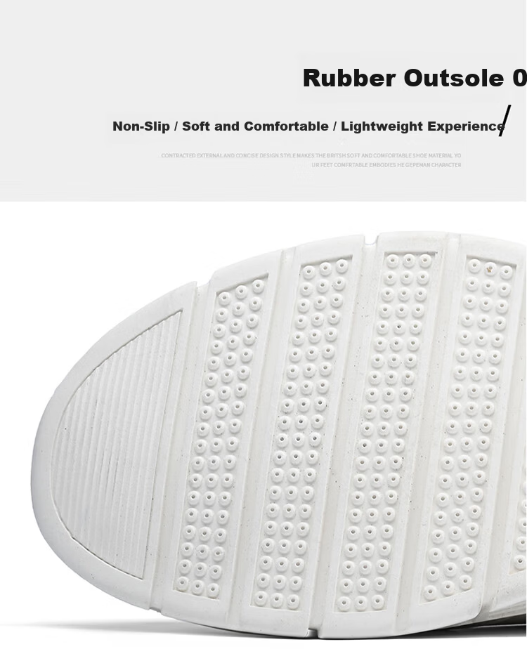 SPIDER KING Men's First Layer Cowhide Soft Surface Soft Sole Sports Shoes Lightweight Durable Casual Shoes 02965 White Size 40 11