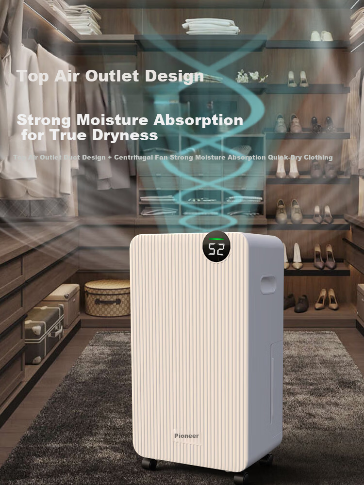 SINGFUN Dehumidifier for Home Use, Industrial Dehumidifier, Top Ten Dehumidifiers in Sales Ranking, 200㎡ Villa Basement Bedroom Quiet High-Power Exhaust Water Drainage Moisture Absorptio 4