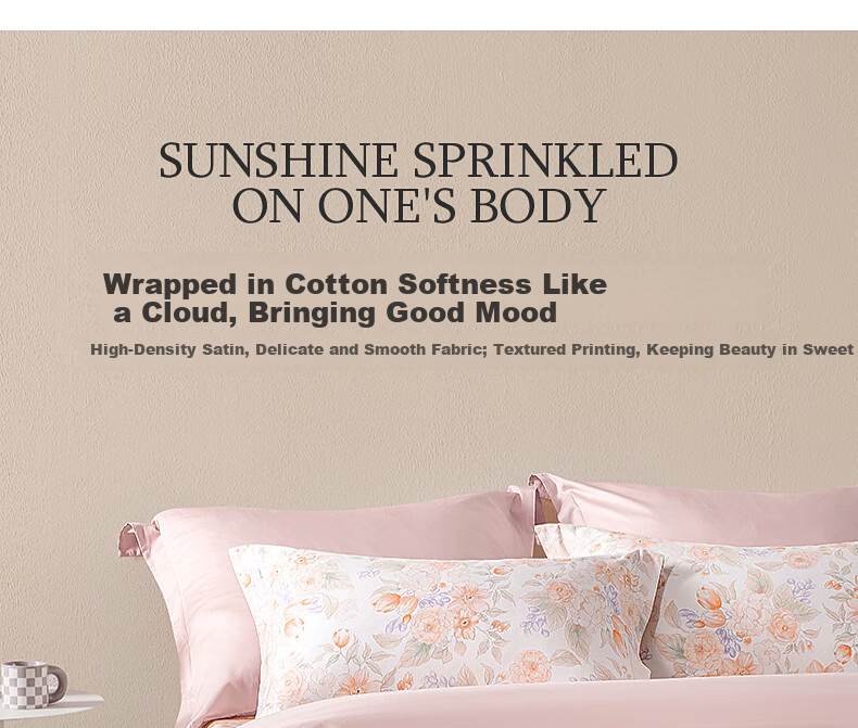 Shuixingjiafang Duvet Cover, Pure Cotton, 60 Count Long-Staple Cotton, Sateen Fabric, Bedding Cover, Single Size, 150x210cm 6