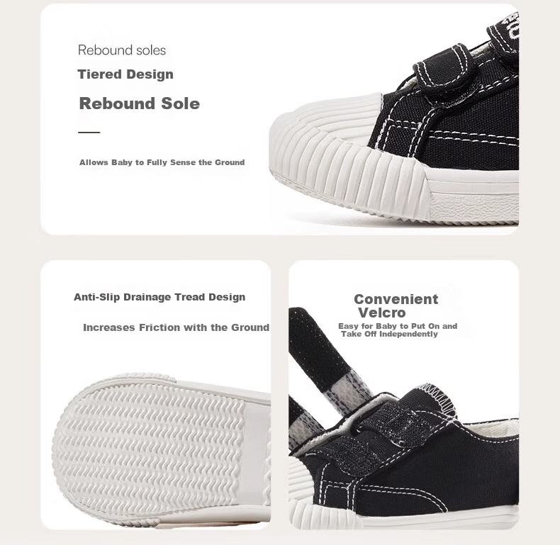 Caterpillar Baby Toddler Walking Shoes Spring New Kids Indoor Shoes Girls Canvas Functional Shoes Boys Cloth Shoes X1CJ011 12