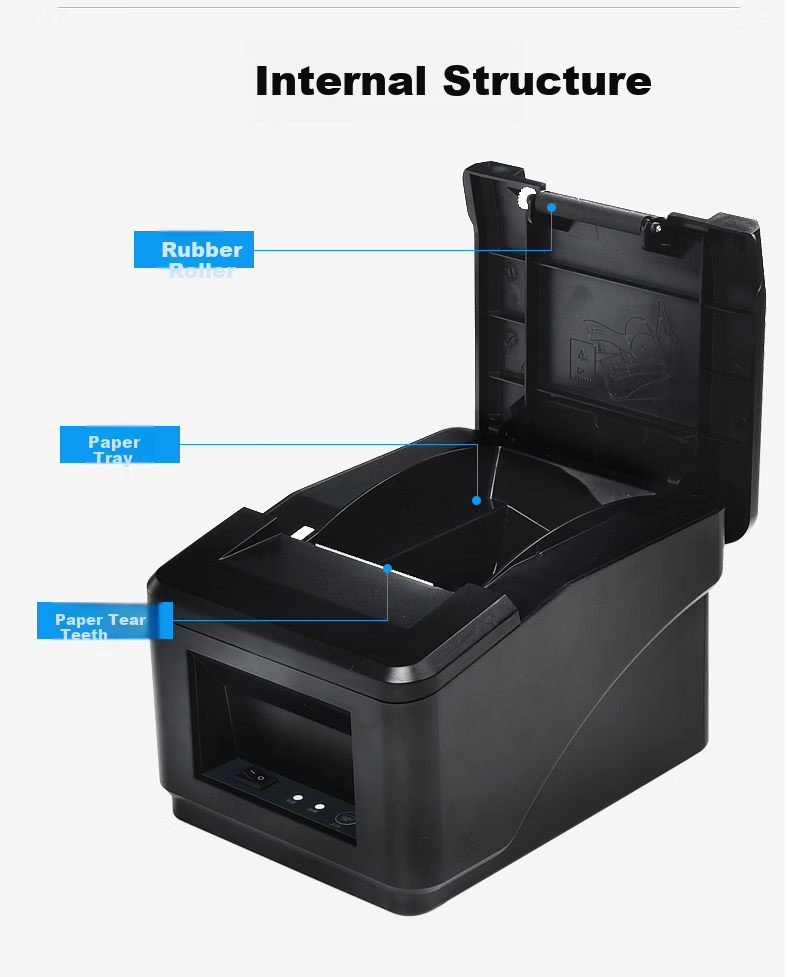 HPRT 58mm Thermal Receipt Printer for Meituan, Ele.me, Baidu Waimai - Kitchen, Restaurant Menu, Supermarket, Clothing Store TP582 PC Version 9
