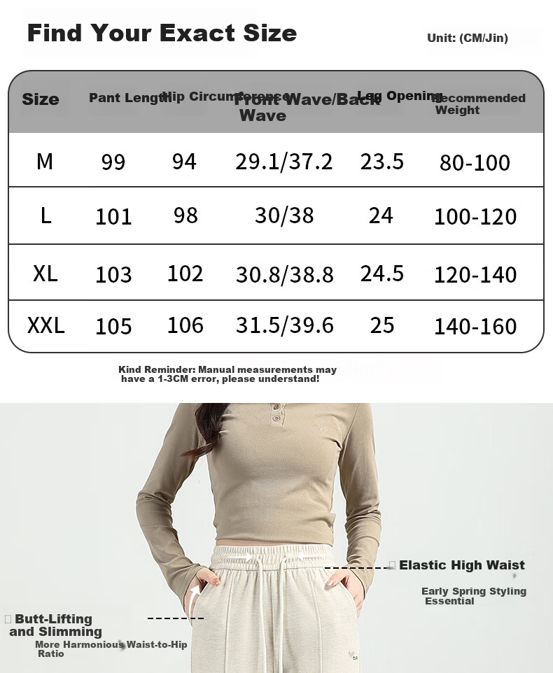BOPRUIEY Women's Micro Flare Sweatpants, Spring And Summer 2026 Thin Style, Draping Slimming Mid-Rise Embroidered Flared Pants Casual Trousers for Wome 5