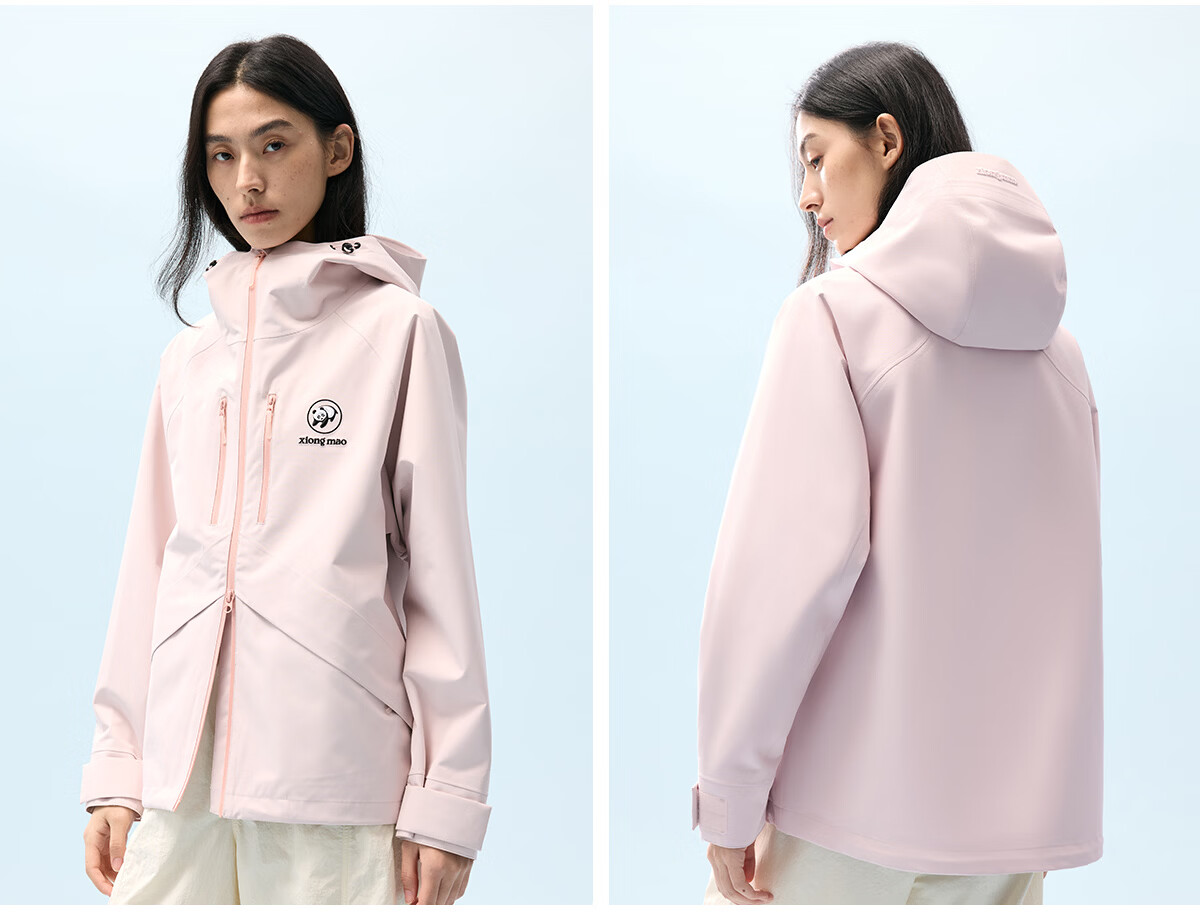 Panda Liu Yifei Edition [Rain Shell 2.0] Single-Layer Waterproof Windproof Durable Mountaineering Jacket Unisex 058 30