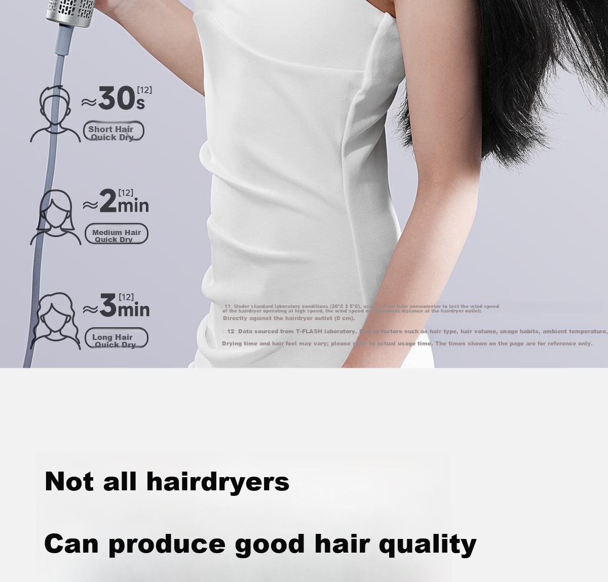 Tongsci F8 Plasma High-Speed Hair Dryer Dual Barrel Home Use Hair Care Quick Drying Strong Wind Power Damage-Free Hair Blow Dryer Birthday Anniversary Gift for Girlfriend Wife Practical Premium Gift B 14