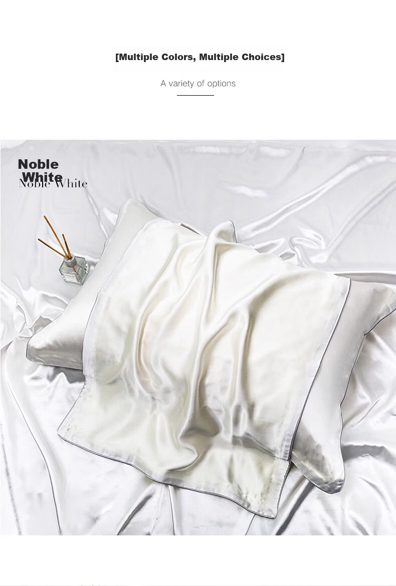 VCD 100% Mulberry Silk Pillowcase 48x74cm Home Use Champagne Gold Single Pack 10