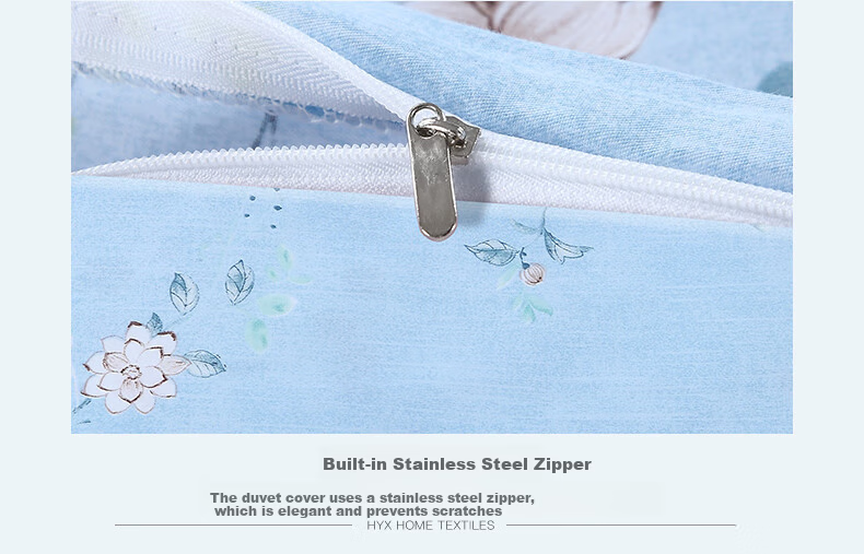 Hengyuanxiang Pure Cotton Duvet Cover, Single Piece, 100% Cotton, Printed Quilt Cover, Single Bed Quilt Cover, 180*200cm 13