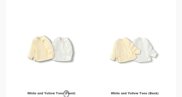 Balabala BalaOne Baby Infant Belly Protection Half-Back Shirt Set for Boys and Girls, 2 Pieces Cute Design 4