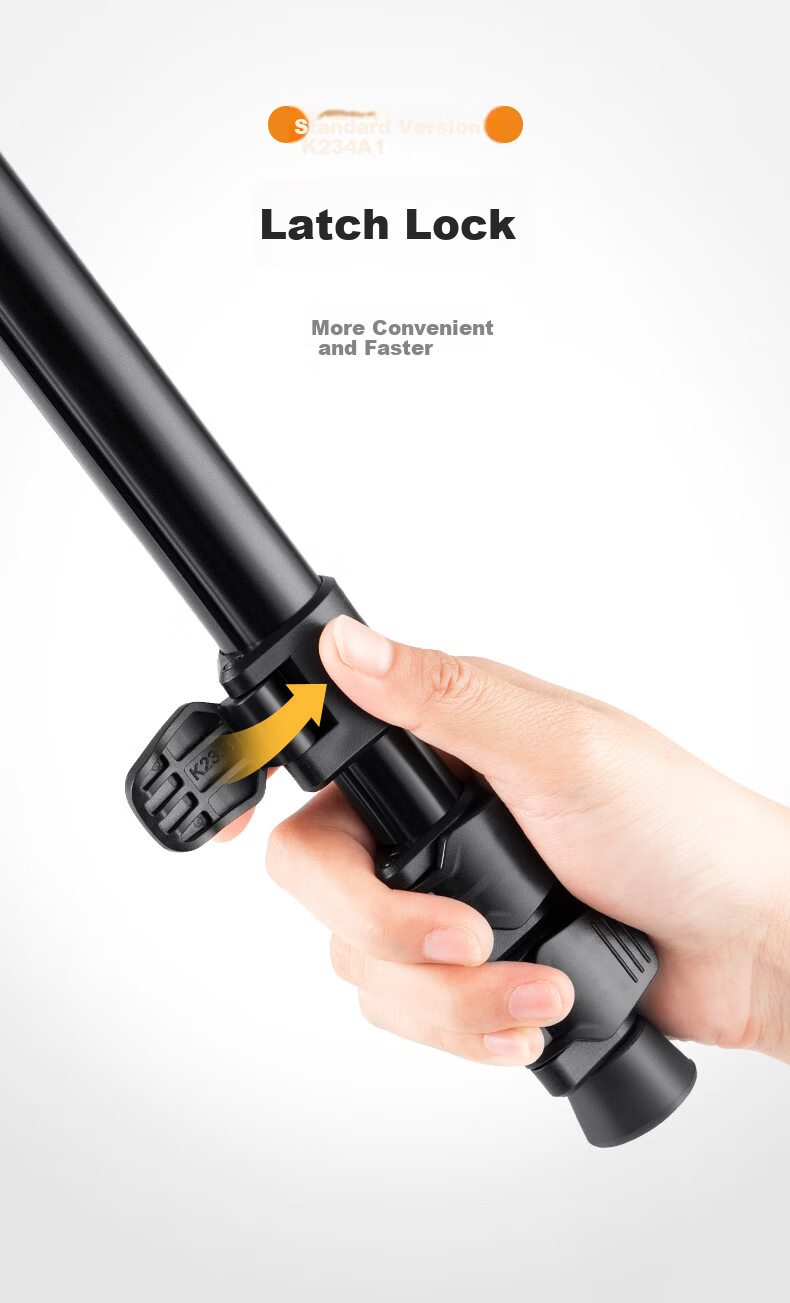 Zhuoer Tripod Camera Stand, Multifunctional Center Column, Horizontal Tripod, DSLR Photography Phone Stand, Horizontal Arm at 90 Degrees, Indoor Live Streaming, Food Photography, Outdoor Monopod 6