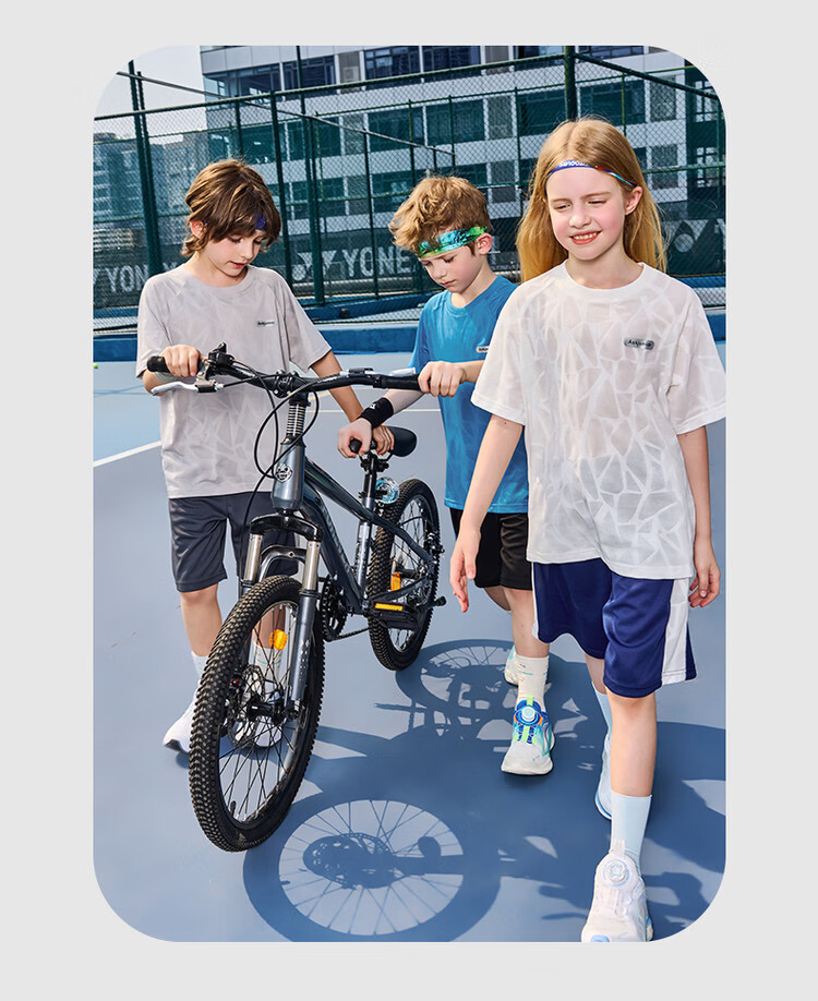 ASK JUNIOR Parent-Child Running Sports Set Summer Kids Boys Girls Quick-Dry Cooling Short Sleeve T-Shirt Shorts Youth Two-Piece Set 11