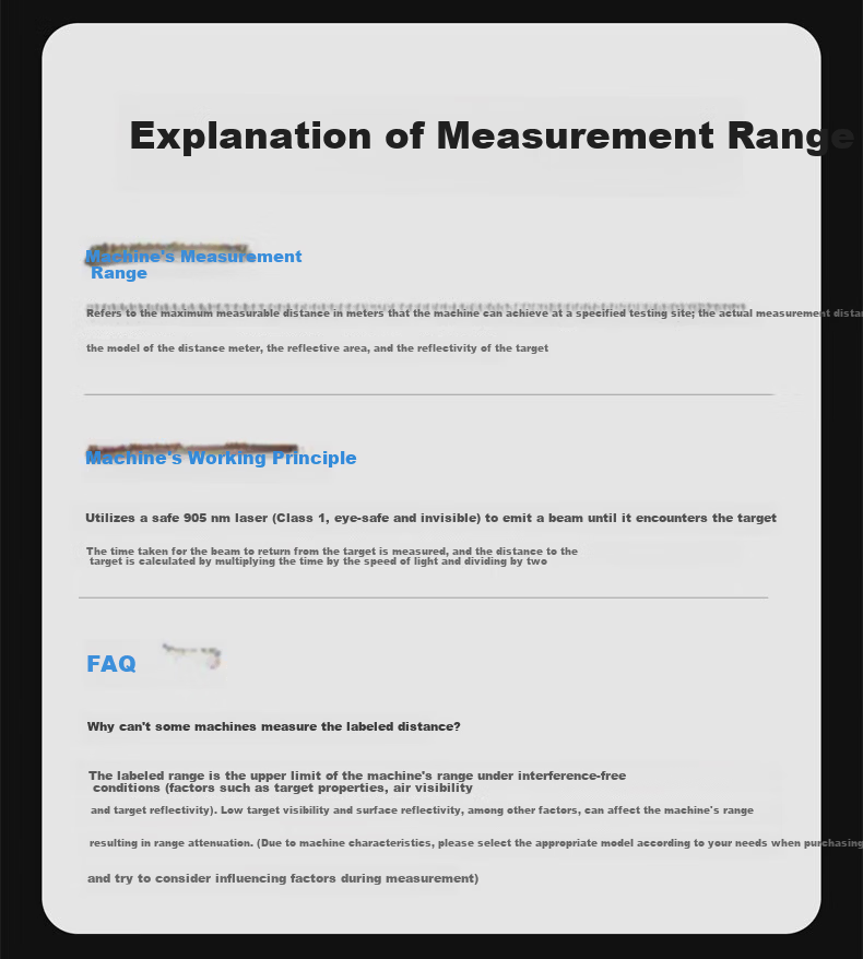 Nohawk Outdoor Rangefinder Telescope Golf Outdoor Home Use 600m Distance/Height/Angle/Speed/Two-Point Height Measurement 17