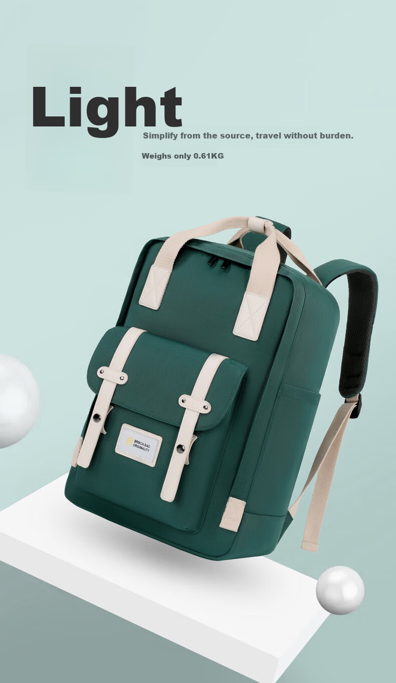 BRINCH Laptop Backpack for Men And Women, Compatible with Xiaomi And Huawei, Suitable for 15.6/16 Inch Laptops, Business Travel Bag 3