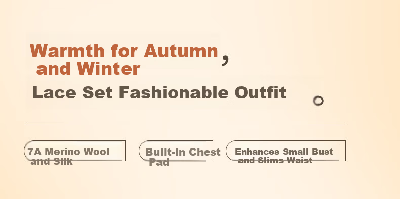 Ziyouxi Women's Thermal Underwear 7A Antibacterial Cashmere Silk Autumn Shirt with Chest Pad Fleece-Lined Warm Palace Patch Base Layer for Autumn and Winter 1