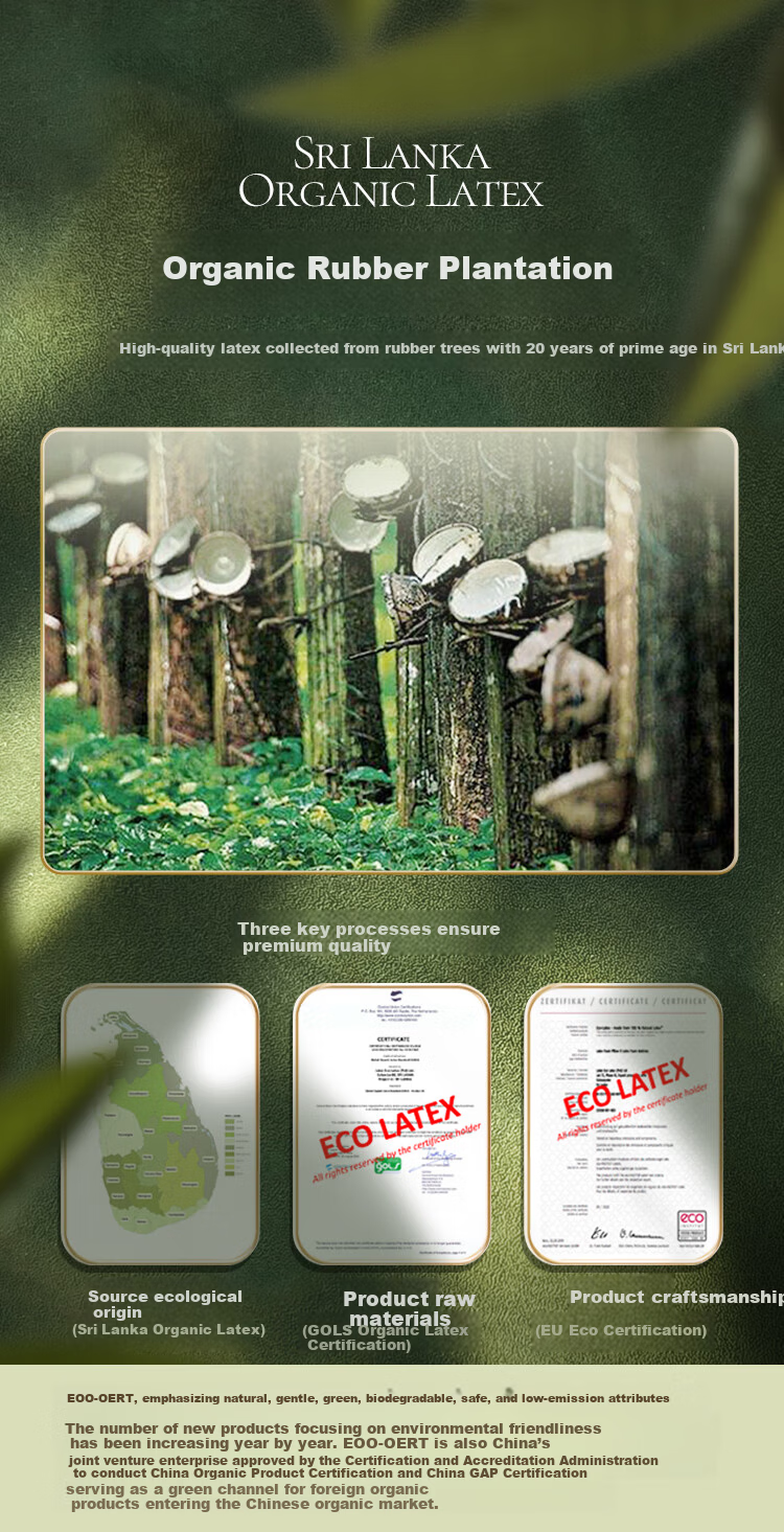 Dunlopillo , Imported from Sri Lanka, Latex Mattress for 1.5m Bed/10cm Thick, 85D ECO Luxury Latex Thin Mat 10