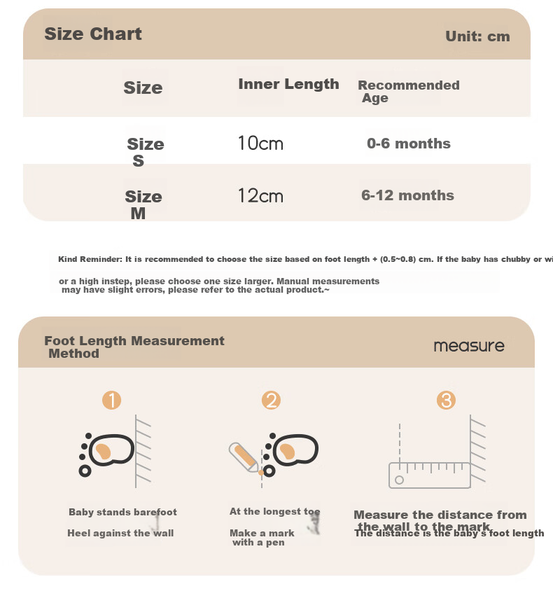 Aibao Baby Foot Cover Spring and Autumn Baby Walking Shoes Newborn Indoor Soft Sole Pre-Walking Socks Yellow Strawberry M Size T252 9
