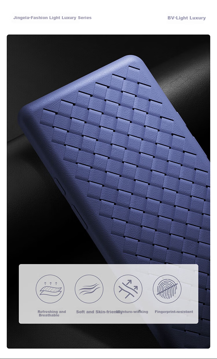 Hanlinyue Compatible with Palm Reader Tango E-Book Reader Protective Case, Weave Shell, Anti-Fingerprint, Non-Slip Reading Device Cover, Gree 5