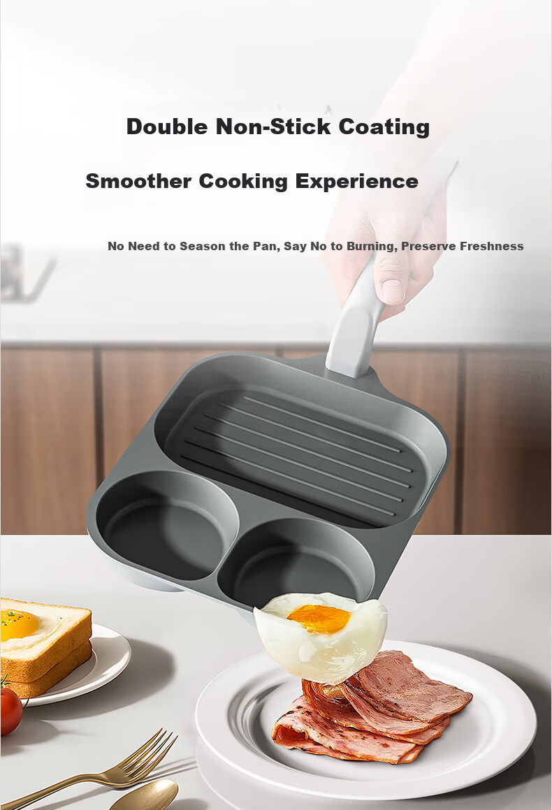 Sanhe Multifunctional Breakfast Pan Non-Stick Diamond Titanium Ceramic Frying Pan Upgraded Version 10