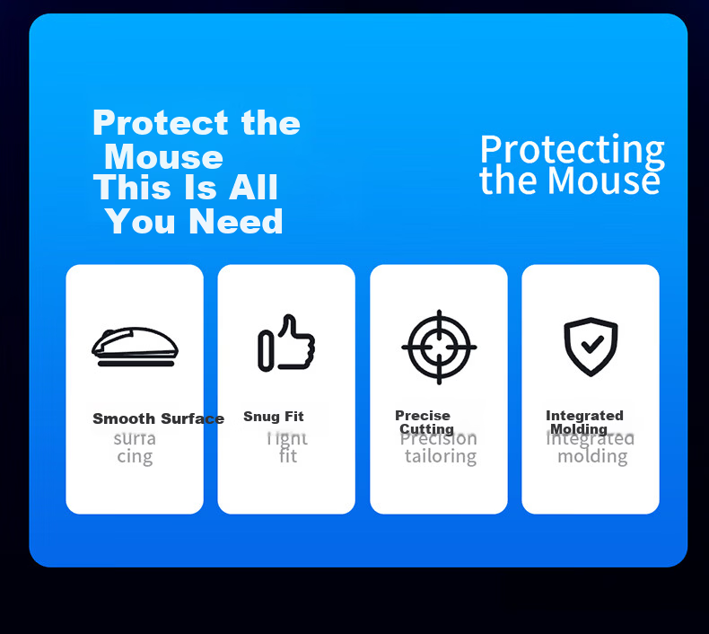 BUBM GpW Anti-Slip Sticker for G502Hero, Sweat-Absorbing Side Sticker, Gaming Frosted Anti-Slip Sweat-Proof Wired And Wireless Mouse Pad Sticker, White Floral Print Collectio 2