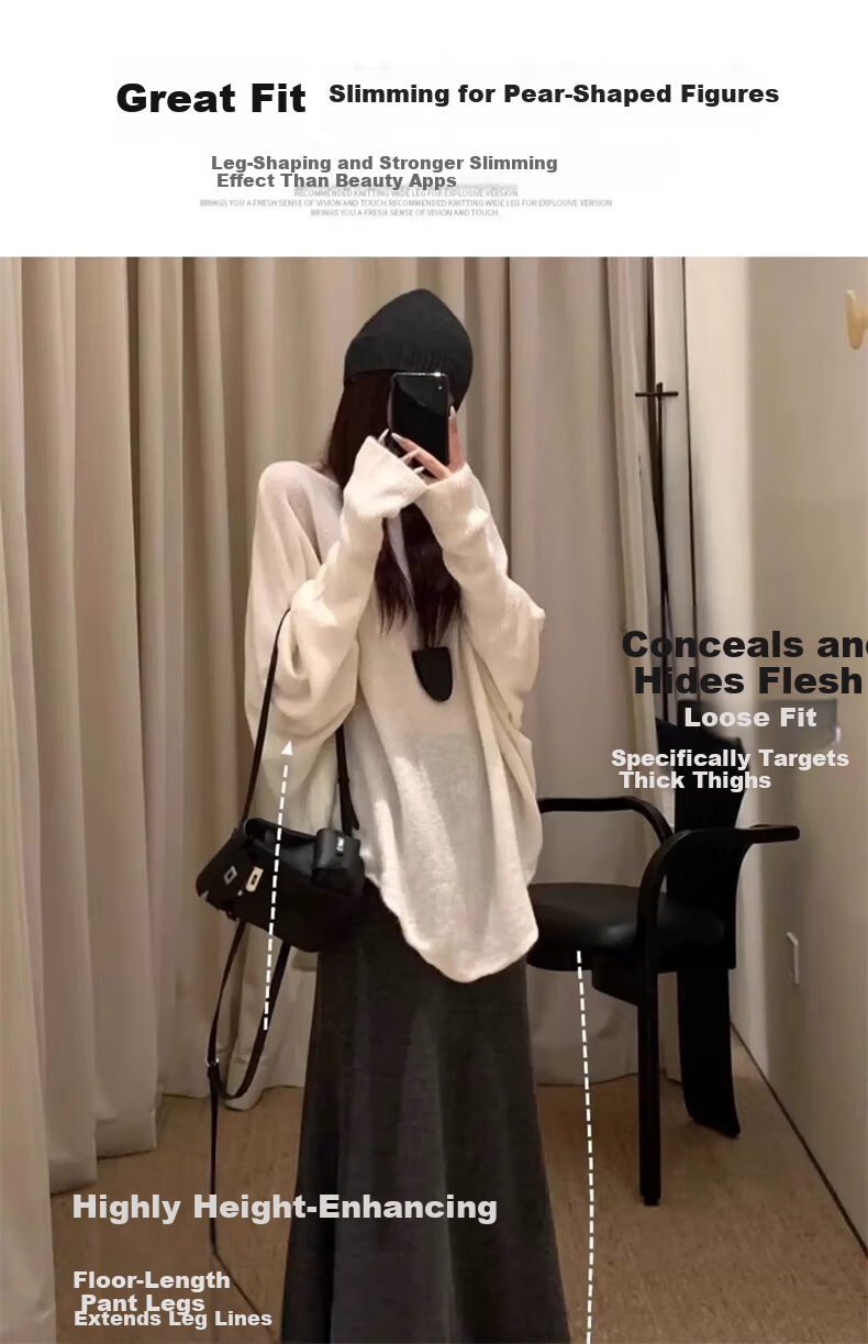 Langsha Women's Mermaid Skirt Spring Autumn 2026 New High Waist Slim A-Line Bodycon Skirt Elegant Temperament Premium Half Skirt 8