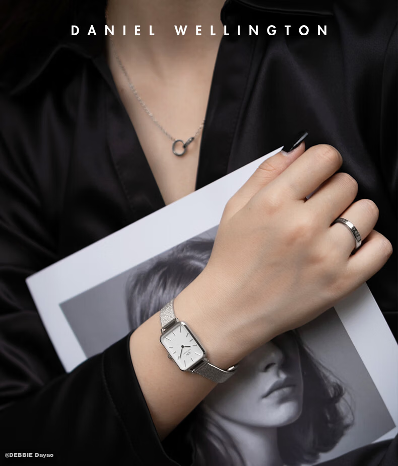 Daniel Wellington DW Classic Couple Ring Starlight Silver Size 48 Birthday Gift for Her DW027 1