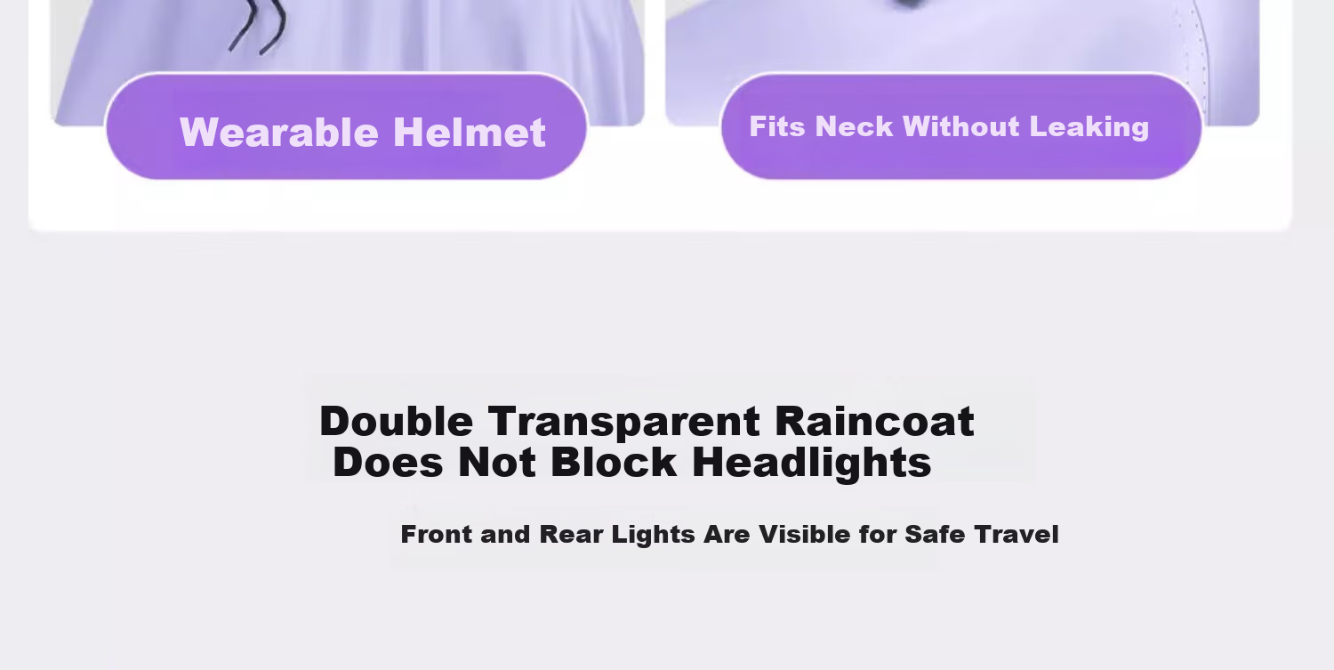 Zhengyu Electric Bicycle Raincoat, Extended Motorcycle Riding Poncho, Adult Enlarged Thickened Full-Body Storm Protection, Electric Scooter Cover 8
