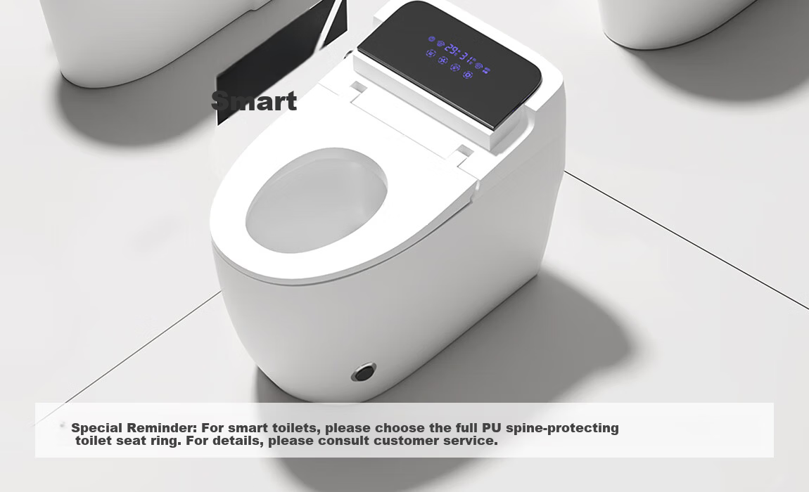 Yuelianggushi LUNASTORY Children's Smart Toilet Seat, Baby Potty Training Chair, Infant Potty with PU Cushion, Playpen, Gray 7