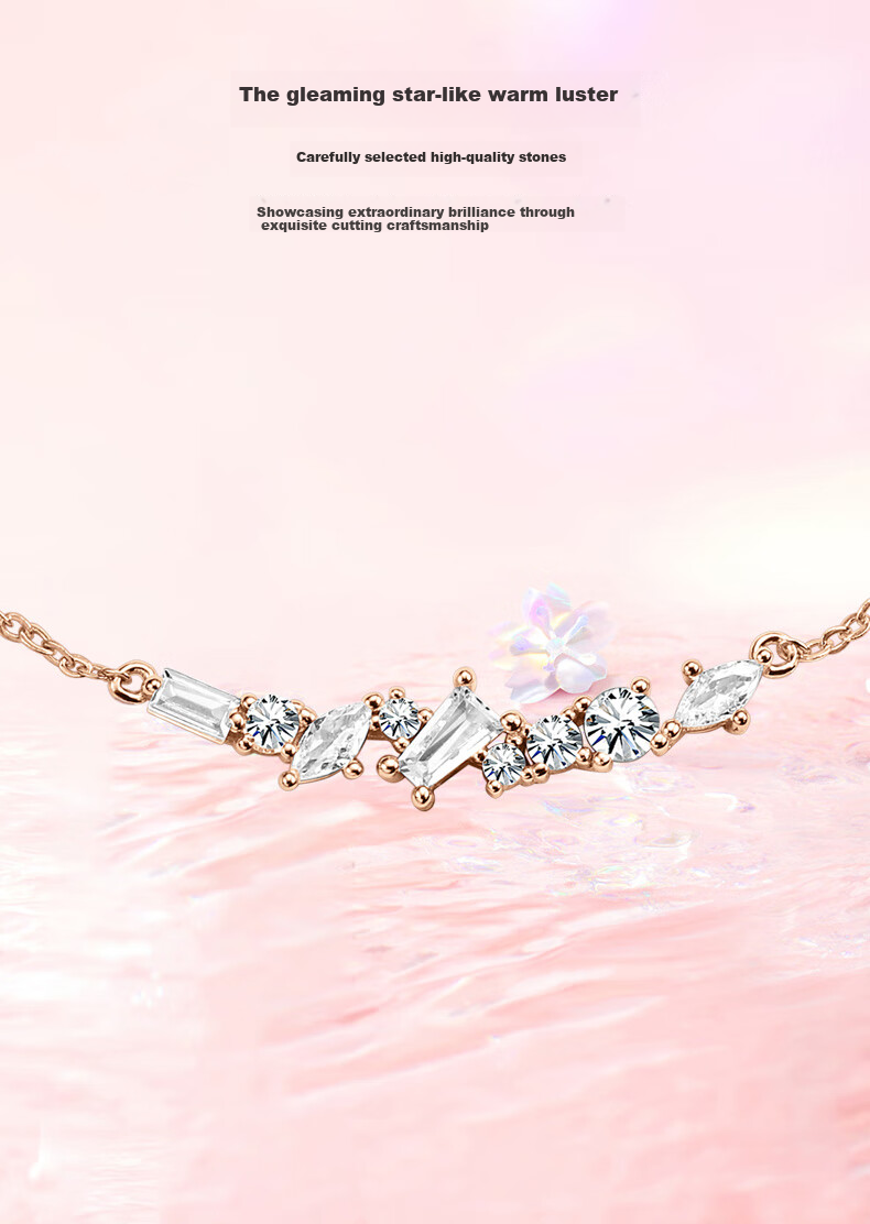 Disney Star Reflection Bracelet 925 Silver Luxury Birthday Gift for Girlfriend 38 Women's Day Gift 8