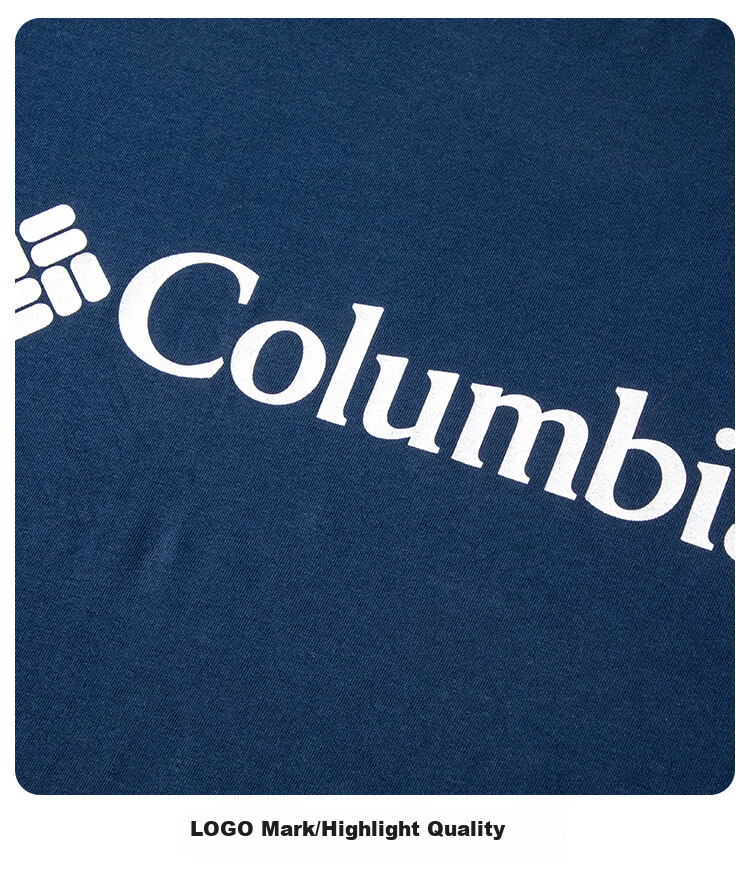 Columbia Men's T-Shirt 26 Spring Summer Outdoor Casual Sports Comfortable Cotton Breathable Short Sleeve AE4766 464 M 7