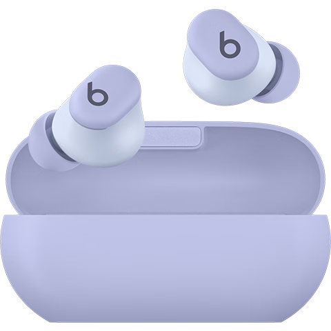 Beats Solo Buds True Wireless Earphones [Gift] Bluetooth Headphones Compatible with Apple And Android Devices Aurora Purple