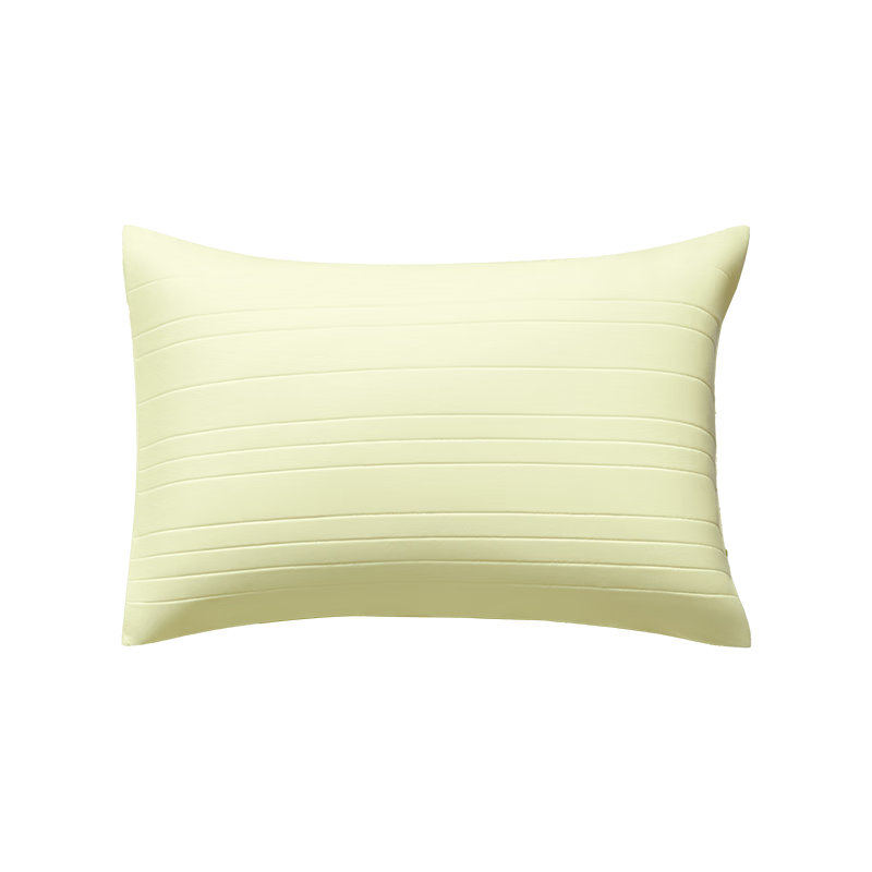 JD Jingzao Infit Cool Sleep Pillowcase Summer Breathable Natural Cooling Anti-Sweat 48x74cm Yellow Pair