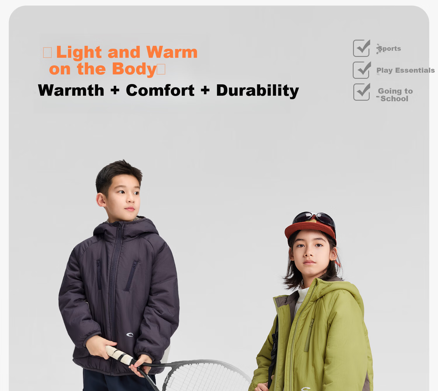 Zoxi Children's Cotton Jacket 3M Thinsulate 2025 New Winter Boys Lightweight Padded Coat Yellow-Green 130 13