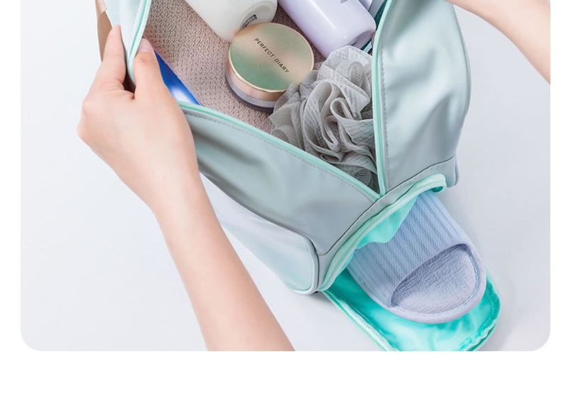 40,000 KM Large Capacity Swimming Bag Shower Bath Storage Travel Toiletry Bag Sports Yoga Beach Handheld Mesh Bag 10