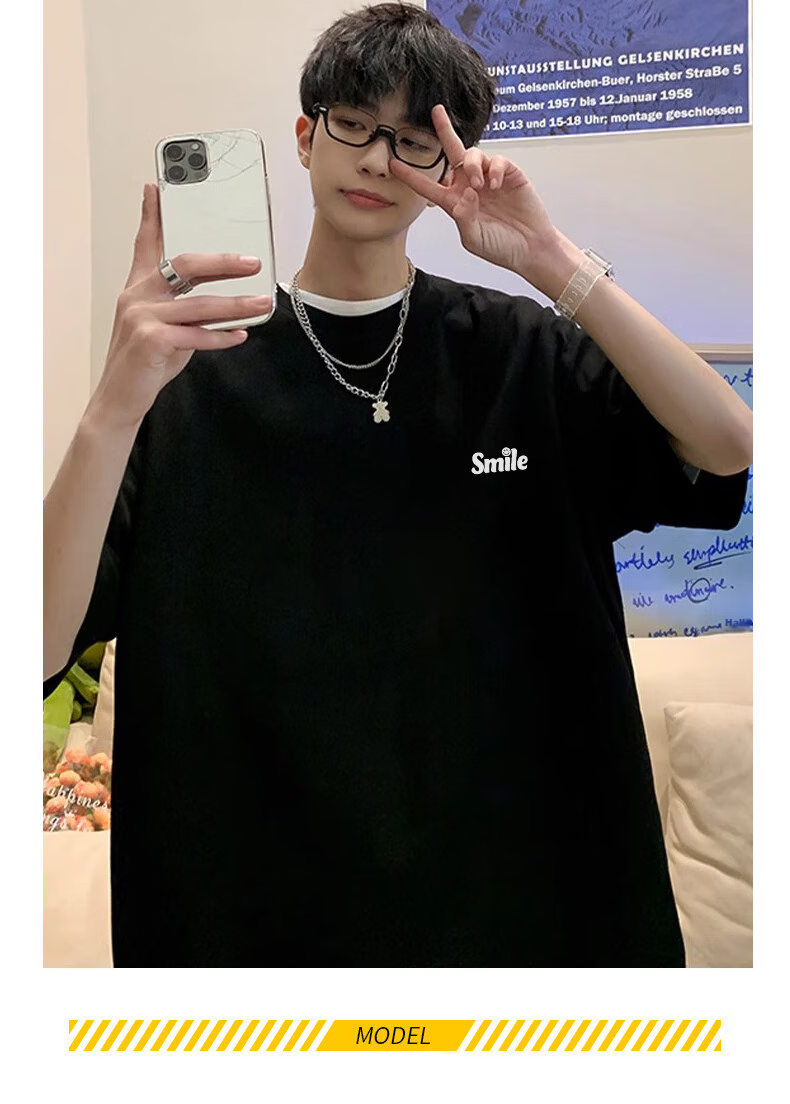 Warrior Long Sleeve T-Shirt Men Autumn Pure Cotton Solid Color Basic Tee Casual Men's Clothing 9