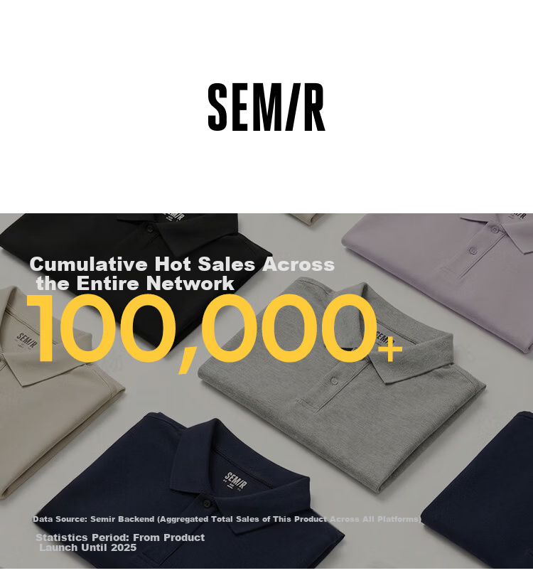 Semir Men's Polo Shirt Moisture-Wicking Quick-Dry Cooling T-Shirt Commuter Short Sleeve Summer 109326115101 1