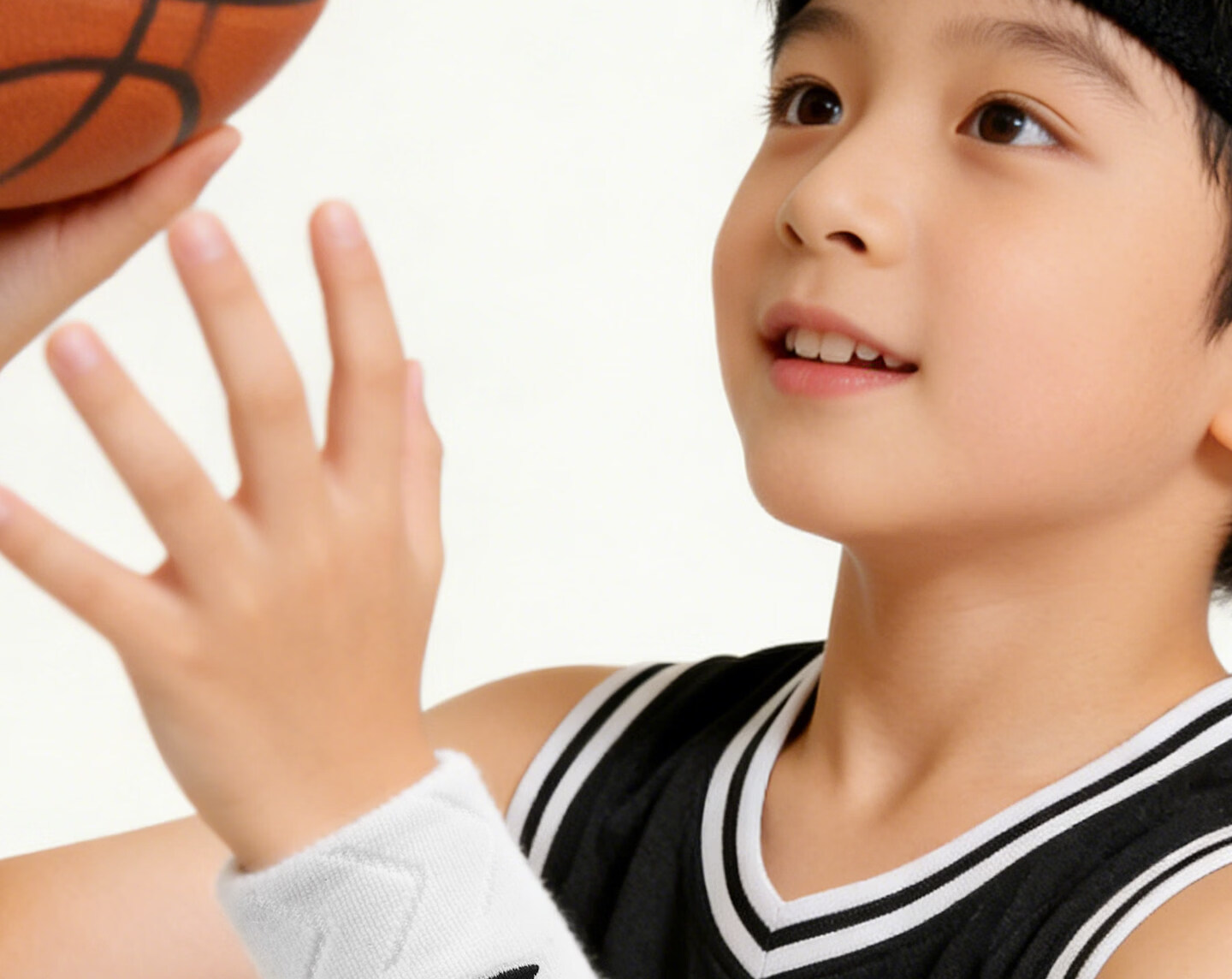 LI-NING Kids Wristband 341 Black 1