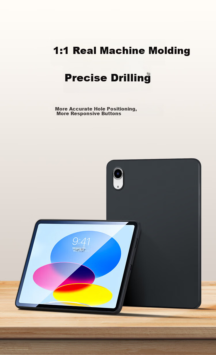 Kulefeng IPad Mini 7/6 Tablet Case, 8.3-Inch IPad Mini Protective Cover, Shockproof TPU Material, Silicone Frosted Protective Case, Anti-Bend And Lightweight 1
