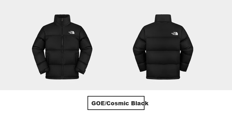 The North Face ICON 1996 NUPTSE Goose Down Jacket US Version Autumn Winter New 3C8D GOE Black S 5