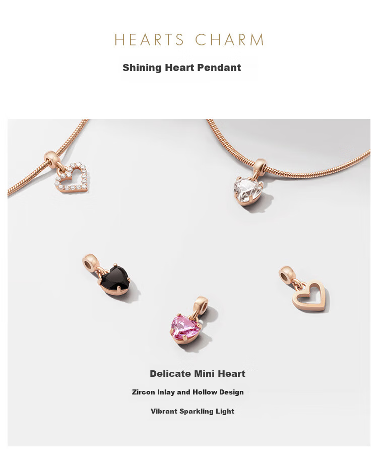Daniel Wellington DW Necklace for Women [520 Gift for Girlfriend] Secret Love Heart Pendant Clavicle Chain DW396+425 5