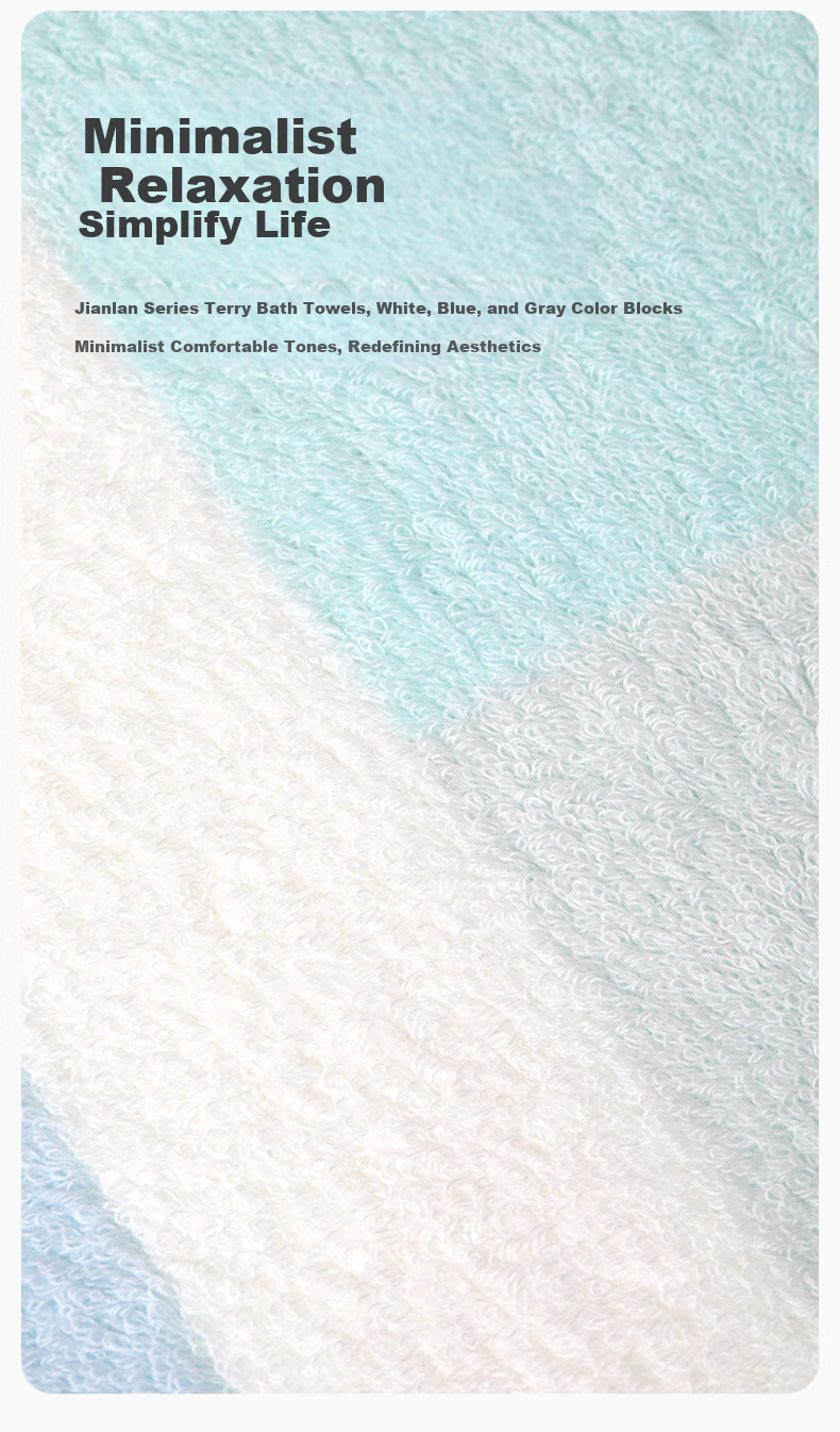 PurCotton Long-Staple Cotton Double-Sided Terry Bath Towel Home Use Pure Cotton Absorbent Soft Quick-Dry Bath Towel Ruomeng Purple 90x150cm 13