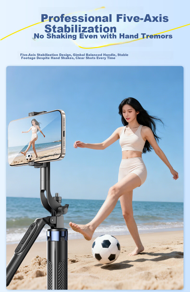 Shuotu [Smart Zoom] Selfie Stick Tripod, Portable Phone Stand, Travel Essential, Handheld Anti-Shake, 360-Degree Rotation, Concert Shooting, Douyin Live Streaming Floor Stand 10