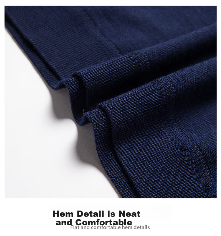 Hengyuanxiang Washable Pure Wool Vest for Men, V-Neck Waistcoat, Fine-Spun Wool Knitted Sleeveless Jacket, Black, Size 170 17