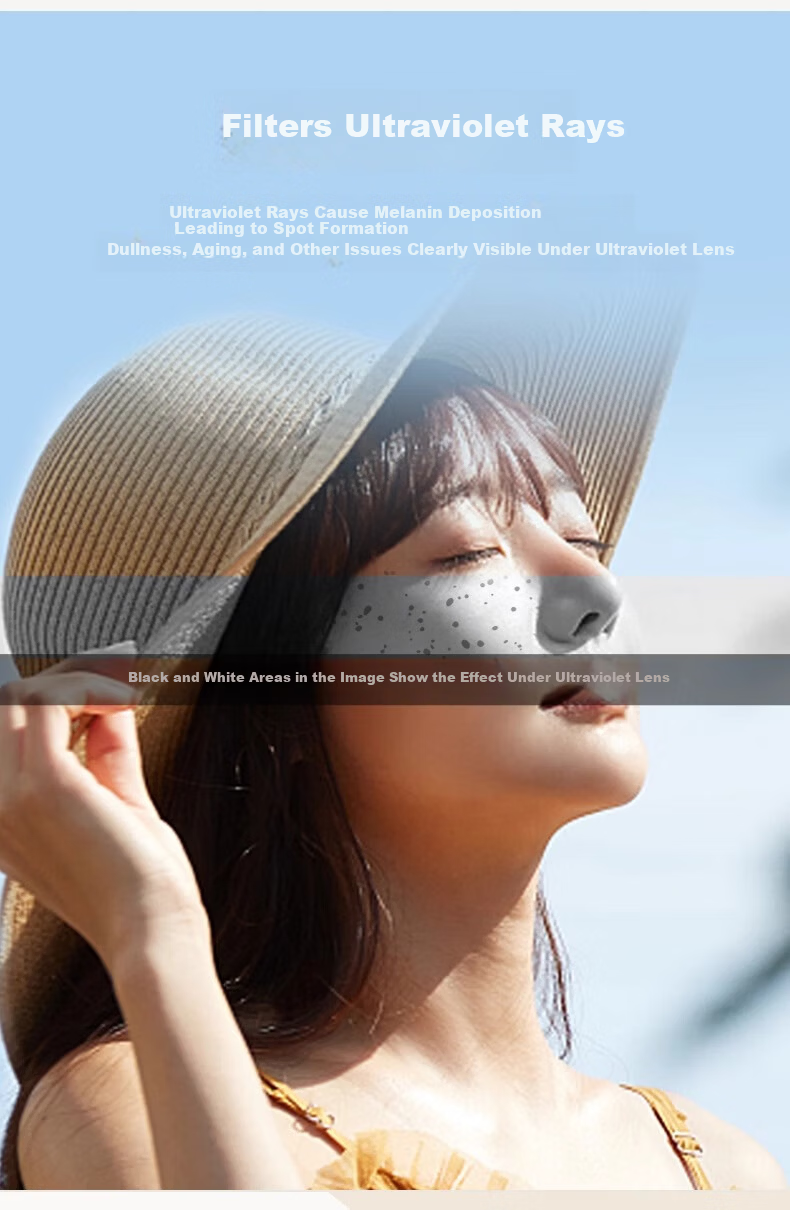Mumujian Vintage Cat Eye Small Frame Ultra-Light Polarized Sunglasses Women Trendy Black Frame Black Lens Qixi Festival 5