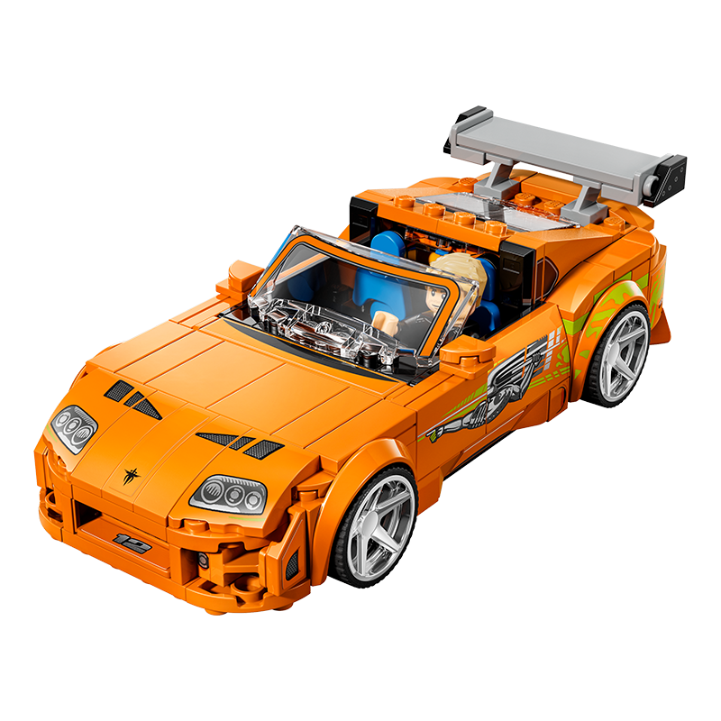 LEGO Building Blocks Racing Series 77260 Toyota Supra MK4 Kids Boys Girls Toy Birthday Gift Display Model