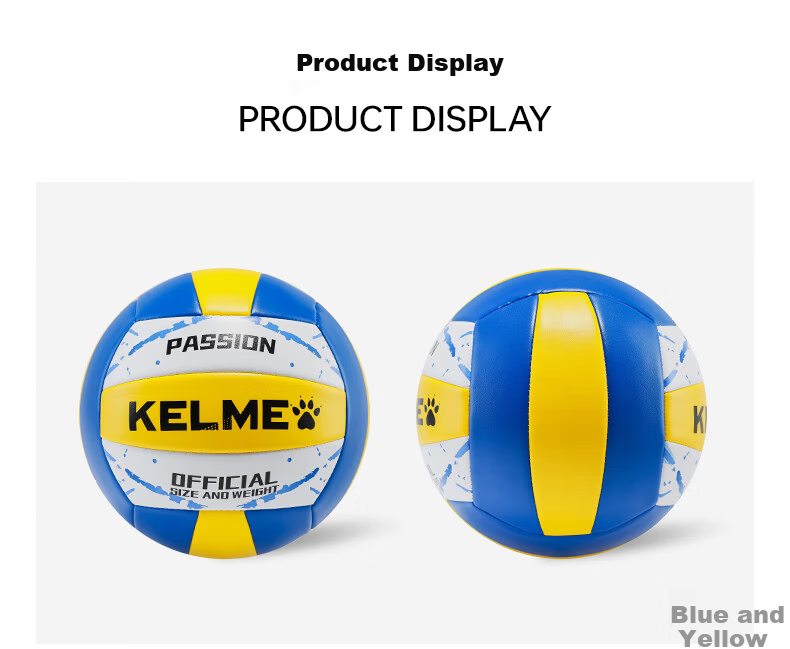 KELME Volleyball No.5 Official Training and Competition Volleyball for Adults and Children Beach Hard Volleyball White Green 7