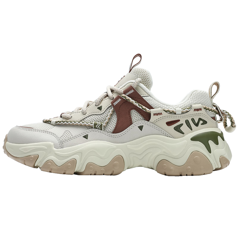 FILA Official Women's Dad Sneakers Sports Shoes Cat Claw Shoes 5th Generation Retro Casual Shoes
