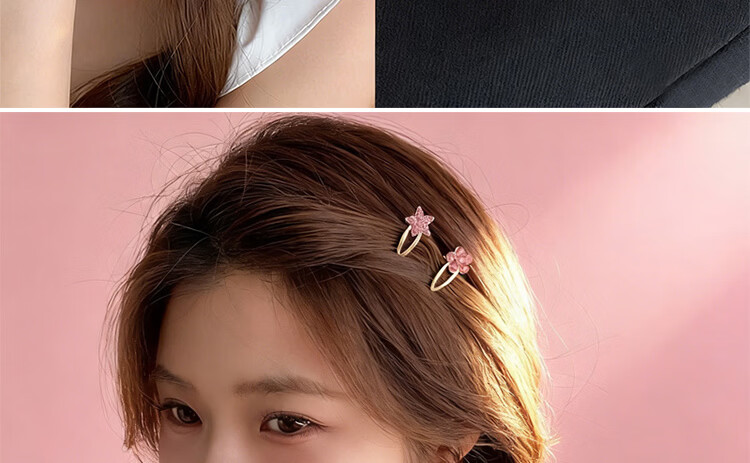 Beauty Note Hair Clips for Women Side Bangs Long Duckbill Clips Straight Clips Volumizing Positioning Clips Hair Accessories Professional Hairdresser 6 Pieces 6