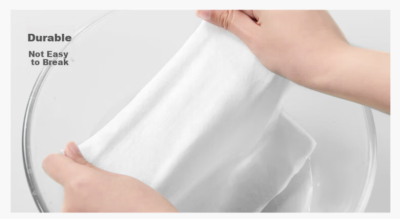 Jieyu [Wu Huang Cat Collaboration] Cotton Soft Towel 60 Sheets 20*20cm Pure Cotton Dual-Use Disposable Face Towel 1 Pack 17