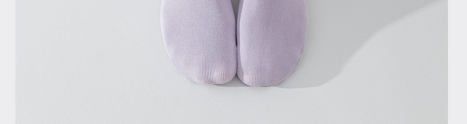 Guxu Disposable Socks Summer Thin Ice Silk Socks Women Travel Daily Use Mid-Calf Cotton Socks Black and White 62